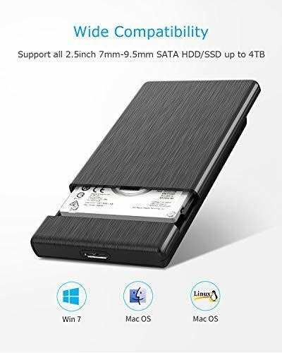 Case Disco Duro Externo Usb 3.0 Orico Sata Iii 2.5puLG