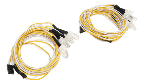 Kit De Iluminación Rc, 2 Unidades, Luces Universales Para Co