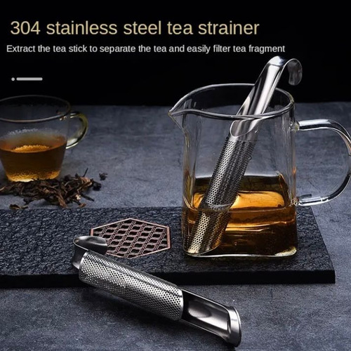Infusor De Té Para Colador_ Té Suelto_ Acero Inoxidable_3pz