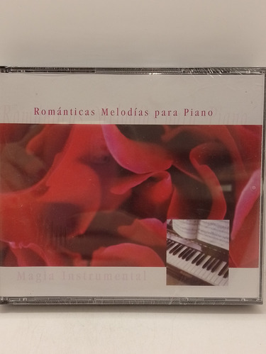 Románticas Melodías Para Piano Cdx3 Nuevo  Disqrg