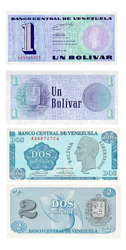 Billetes Tinoquitos De 1 Y 2 