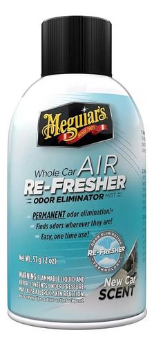 Eliminador De Olores Tipo Granada Air Re-fresher Meguiar´s 