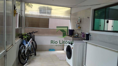 Imagem 25 de 30 de Casa Duplex De Alto Padrão Com 5 Dormitórios Sendo 3 Suítes Em Rio Das Ostras/rj. - Ca0951