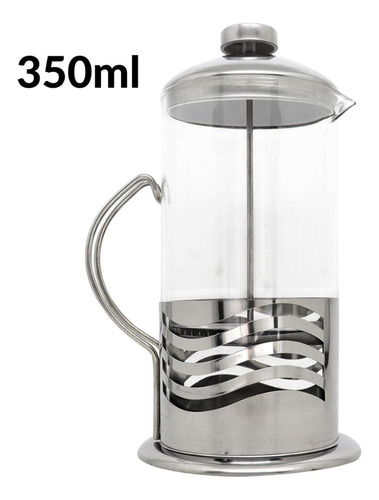 Cafeteira Francesa Cremeira 350 600 800ml Café Chá - 350ml