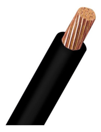 Cable Eva H07z1-k 10mts 1.5mm Negro Generico