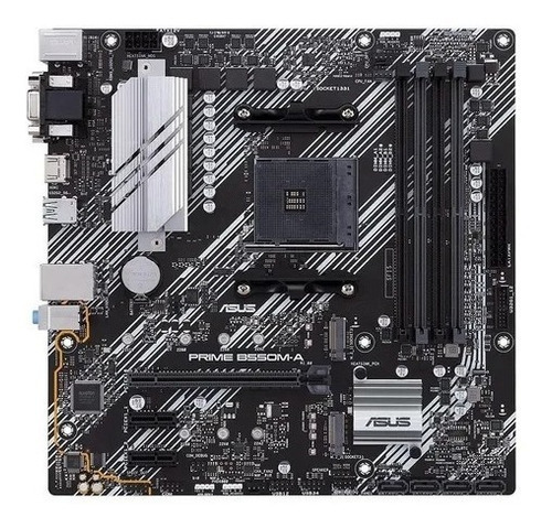 Placa Mãe Asus Ddr4 B550m-a Csm Prime Amd Am4 Cor Preto