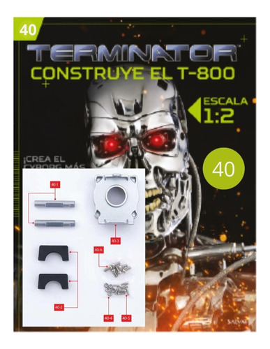 Terminator Construye El T-800 De Salvat N° 40
