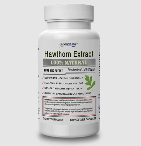 Superiorlabs | Hawthorn Extract | 300mg | 120 Veg Capsules