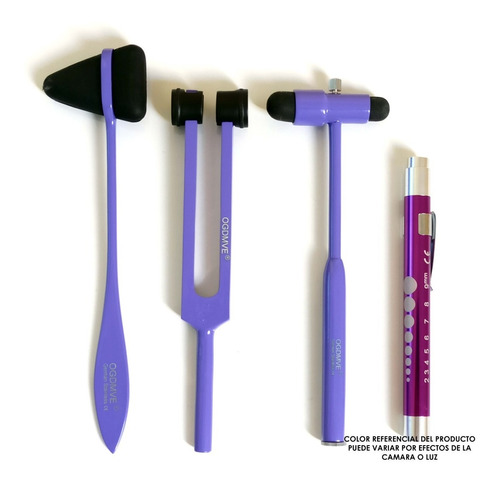 Combo Martillos Reflejo Neuro Diapason Linterna K#3 Ogdmve