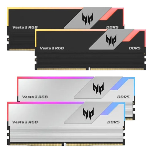Memoria Ram Ddr5 6000mhz Predator Vesta 2 32gb 16x2 Rgb C30