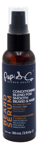 Serum Acondicionador De Barba Beard Serum De Papi & Co Fragancia Menta