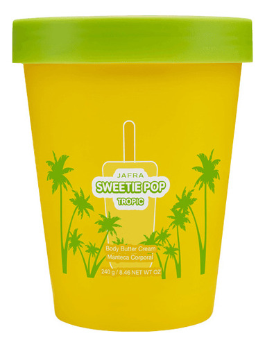 Sweetie Pop Tropic Jafra Manteca Corporal+brillo Labios Set