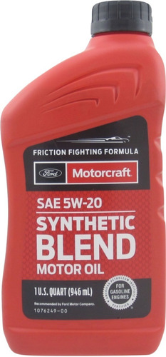 Aceite Semisintetico 5w20 Motorcraft  Somos Tienda