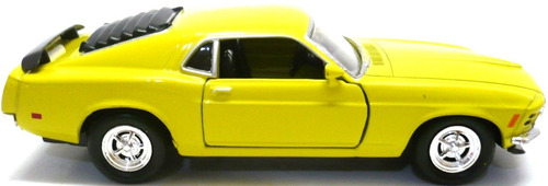 Miniatura Carro Welly Ford Mustang 1970 Boss 302 Coleção