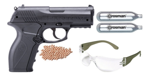 Imagen 2 de 5 de Crosman Pistola P10 + 2 Co2 + 200 Bbs Envío Gratis Potente