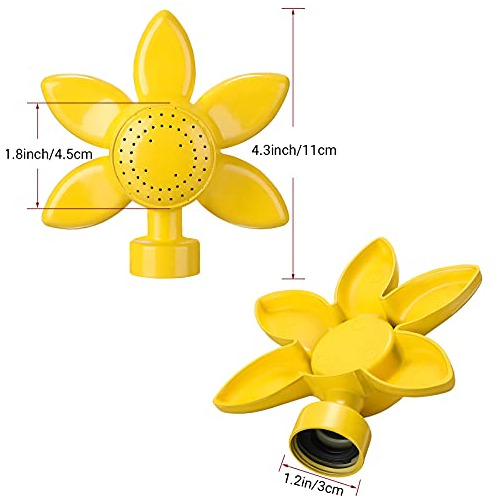 3 Piezas De Aspersor Puntual, Diseño De Flores, Aspersor Cir