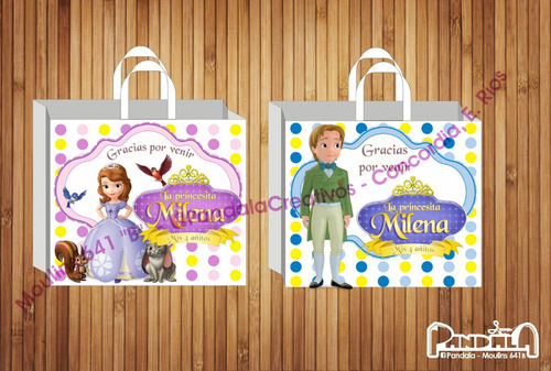Bolsitas Para Sorpresitas Princesita Sofía X10