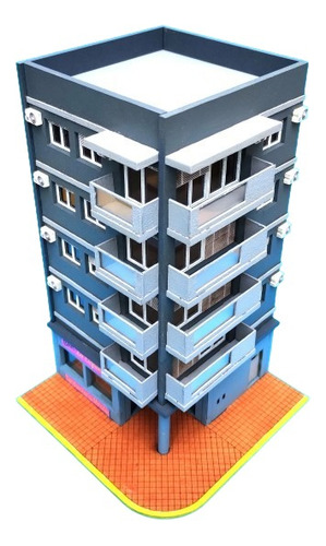 Edificio En Esquina - Nvm Hobbies - Escala H0 - Ha045 