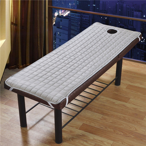 Almofada Do Colchão Da Cama Da Massagem Termas Cinzentol