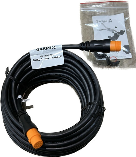 Cabo Extensor Para Transducer Garmin 12pinos 9mts Cor Preto
