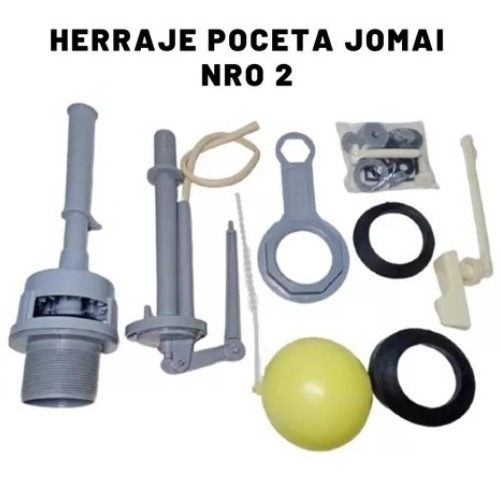 Herraje De Poceta Marca Jomai Nro 2