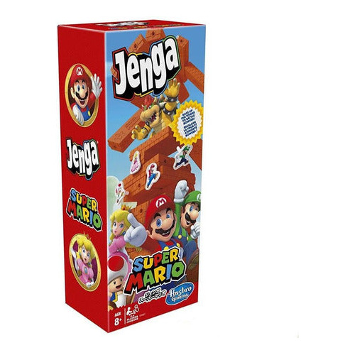 Jenga Edicion Super Mario Hasbro Full