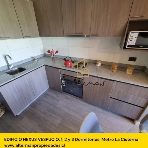 Nuevos, 3 Dormitorios, Ed. Nexus Vespucio, Sin Comisión