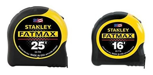 Stanley 70-455a - Cinta Métrica, 25 Y 16 Pasteles