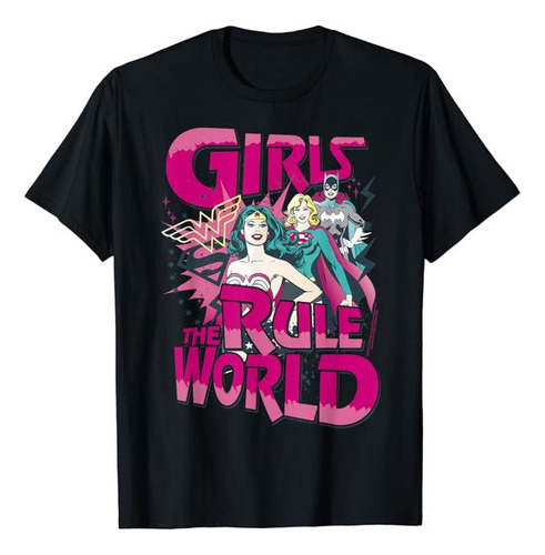 Camiseta Superhéroes, Playera Girls Power
