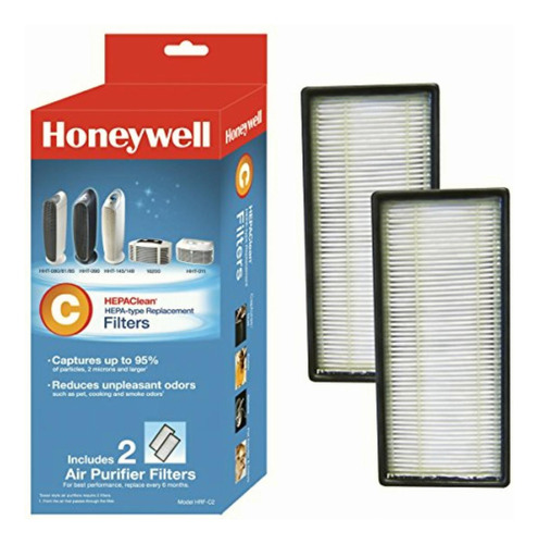 Honeywell Hepaclean Air Purifier Replacement Filter 2 Pack,