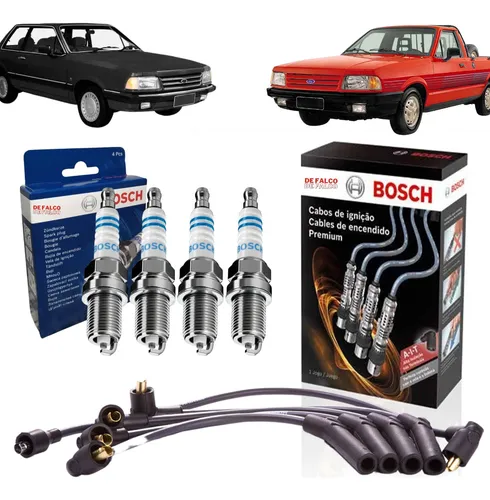 comprar Kit Cabos E Velas Corcel Belina Del Rey Pampa 1.6 Cht Alcool