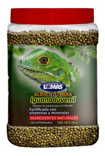 Alimento Para Iguana Juvenil 350 Gr.