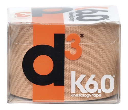 D3 Cinta Kinesologica Beige 5 Cm [6 Mts.]