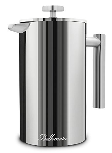 Cafetera/prensa Francesa Bellemain, De Acero Inoxidable,