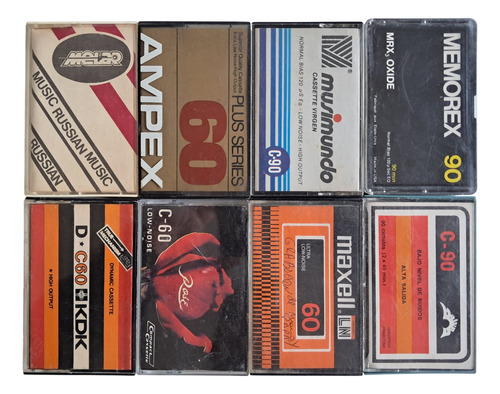 Permuto Antiguo Lote De 44 Cassette Raros Decada 80 - Zwt (Usado)