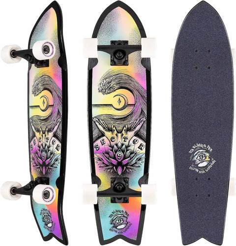 Sector 9 Unisex Pidel Topper Complete Skateboard, Adulto Sec