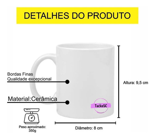 Caneca Personalizada Levanta Sapatão Bora Trabalhar Lgbtqia+