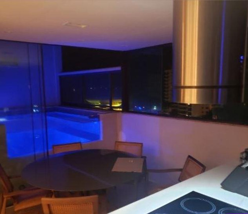 Cobertura Duplex Com Vista Mac E Baia Gb, Finamente Decorada, Mobiliada, Sala, 2 Qtos, 2 Stes, Cozinha Americana, Churrasqueira, Piscina E 2 Vagas. - Co0361