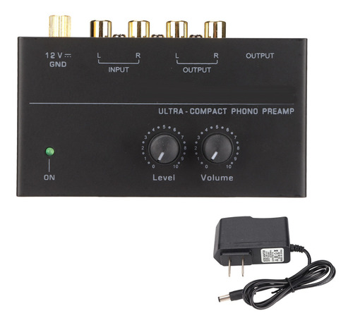 Preamplificador De Tocadiscos Pp500 Phono Preamp De Bajo Rui