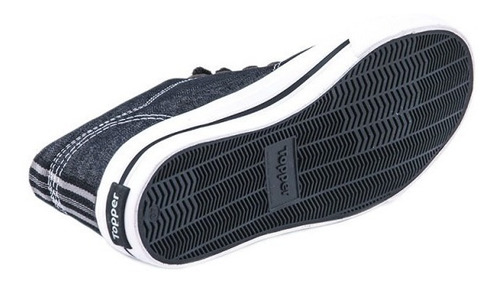 Imagen 2 de 4 de Zapatillas Topper Profesional Denim Unisex Urbana Originales