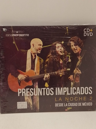 Presuntos Implicados La Noche 2 Desde La Ciudad De Mx Cd Dvd