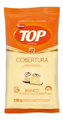 Chocolate Harald Top Gotas 2,1kg Branco