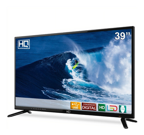 Tv Led 39 Hq Hqtv39 Hd Conversor Digital 3 Hdmi 1 Usb