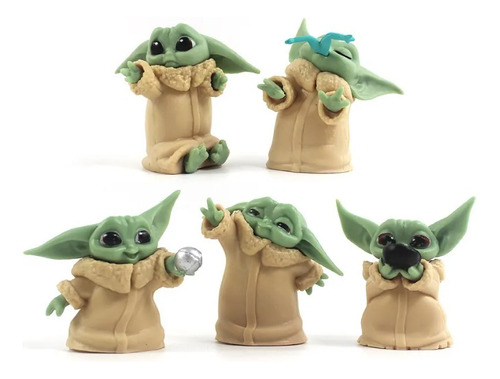 Set De Figuras Baby Yoda  Grogu 