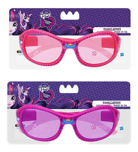 Lentes De Sol Con Proteccion Uv Diseño My Little Pony