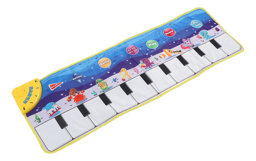 Alfombrilla Ocean World Music, Sensible Al Tacto, Plegable