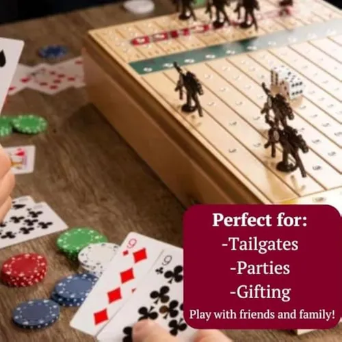 Juego De Mesa De Carrera De Caballos.