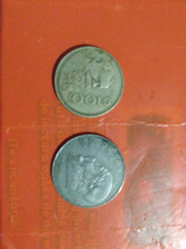 Moneda De Morelos 1978 De Un Peso Y V-carranza De 100 De1985