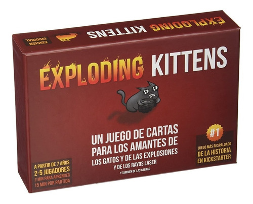Juego Exploding Kittens Original - Idioma Español + Envío