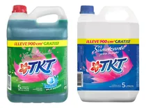 Comprar Combo Jabón Liquido Para Ropa 5 Lts Y Suavizante 5 Lts Tkt